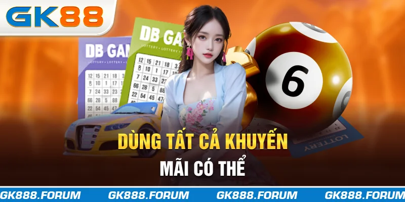 Dùng tất cả khuyến mãi có thể